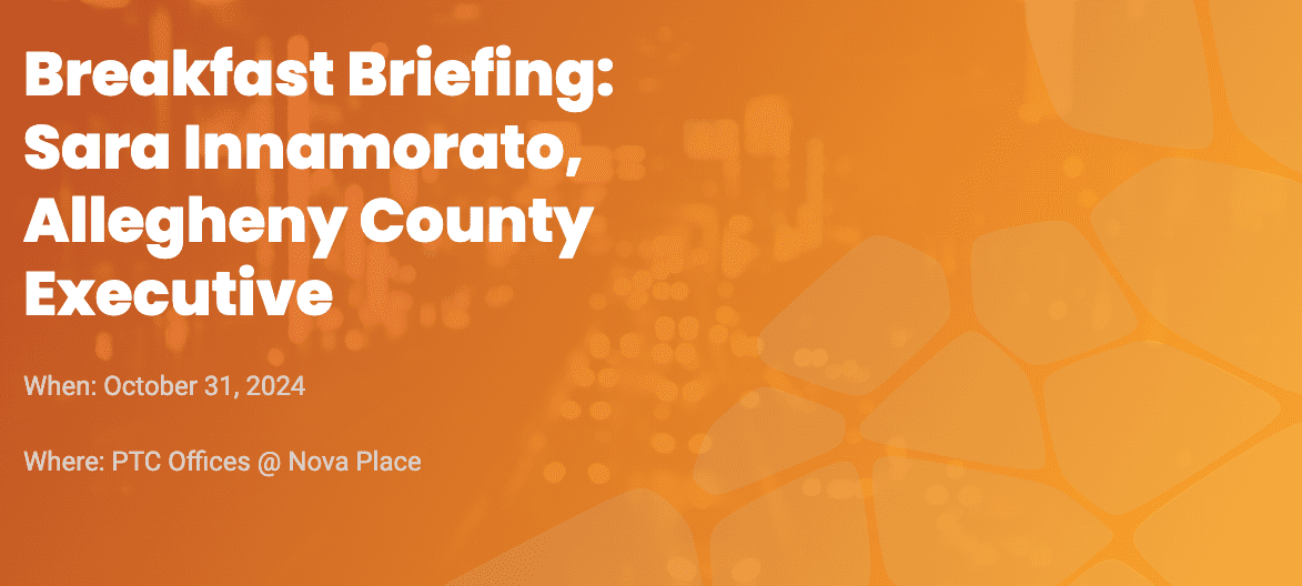 Breakfast Briefing: Sara Innamorato, Allegheny County Executive